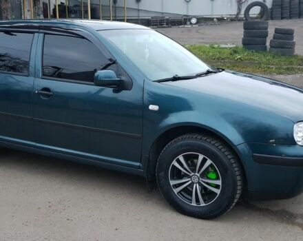 Зеленый Фольксваген Гольф, объемом двигателя 1.4 л и пробегом 160 тыс. км за 4200 $, фото 2 на Automoto.ua