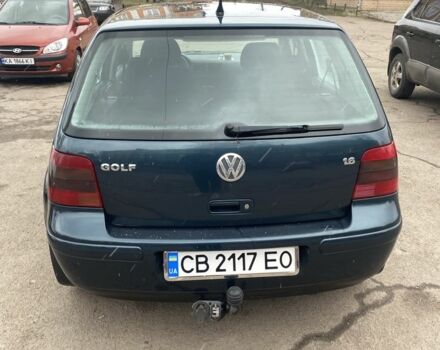 Зеленый Фольксваген Гольф, объемом двигателя 1.6 л и пробегом 269 тыс. км за 3600 $, фото 3 на Automoto.ua