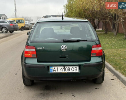 Зеленый Фольксваген Гольф, объемом двигателя 1.39 л и пробегом 248 тыс. км за 2999 $, фото 3 на Automoto.ua