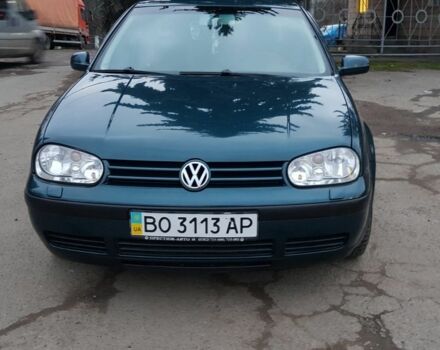 Зеленый Фольксваген Гольф, объемом двигателя 1.4 л и пробегом 160 тыс. км за 4200 $, фото 1 на Automoto.ua