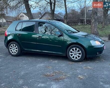 Зеленый Фольксваген Гольф, объемом двигателя 1.6 л и пробегом 167 тыс. км за 5800 $, фото 1 на Automoto.ua