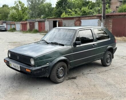 Зеленый Фольксваген Гольф, объемом двигателя 1.3 л и пробегом 200 тыс. км за 750 $, фото 3 на Automoto.ua