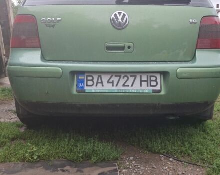 Зеленый Фольксваген Гольф, объемом двигателя 1.6 л и пробегом 3 тыс. км за 2800 $, фото 2 на Automoto.ua