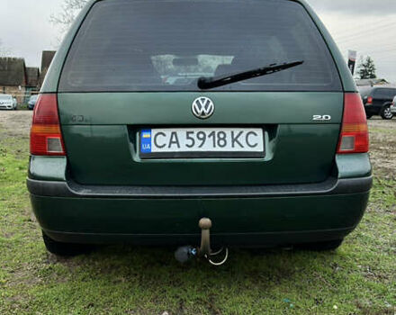 Зеленый Фольксваген Гольф, объемом двигателя 1.98 л и пробегом 315 тыс. км за 4400 $, фото 5 на Automoto.ua