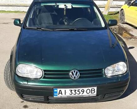 Зеленый Фольксваген Гольф, объемом двигателя 1.6 л и пробегом 288 тыс. км за 4200 $, фото 1 на Automoto.ua