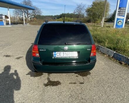 Зеленый Фольксваген Гольф, объемом двигателя 1.9 л и пробегом 218 тыс. км за 4399 $, фото 1 на Automoto.ua