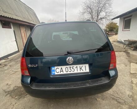 Зеленый Фольксваген Гольф, объемом двигателя 1.4 л и пробегом 250 тыс. км за 4350 $, фото 1 на Automoto.ua