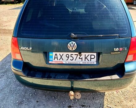Зеленый Фольксваген Гольф, объемом двигателя 1.6 л и пробегом 270 тыс. км за 4200 $, фото 1 на Automoto.ua