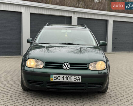 Зеленый Фольксваген Гольф, объемом двигателя 1.9 л и пробегом 377 тыс. км за 4150 $, фото 2 на Automoto.ua
