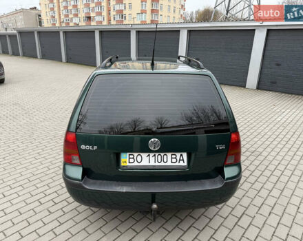 Зеленый Фольксваген Гольф, объемом двигателя 1.9 л и пробегом 377 тыс. км за 4150 $, фото 12 на Automoto.ua