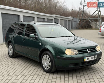 Зеленый Фольксваген Гольф, объемом двигателя 1.9 л и пробегом 377 тыс. км за 4150 $, фото 1 на Automoto.ua