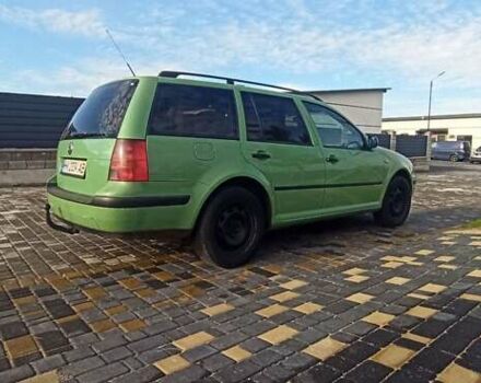 Зеленый Фольксваген Гольф, объемом двигателя 1.9 л и пробегом 366 тыс. км за 4500 $, фото 5 на Automoto.ua