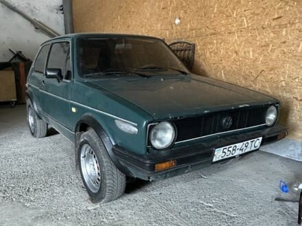 Зеленый Фольксваген Гольф, объемом двигателя 1.6 л и пробегом 405 тыс. км за 600 $, фото 1 на Automoto.ua