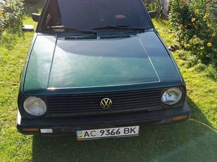 Зеленый Фольксваген Гольф, объемом двигателя 1.78 л и пробегом 600 тыс. км за 1500 $, фото 1 на Automoto.ua