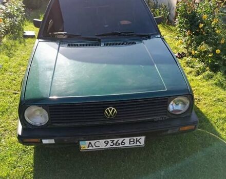 Зеленый Фольксваген Гольф, объемом двигателя 1.78 л и пробегом 600 тыс. км за 1500 $, фото 1 на Automoto.ua