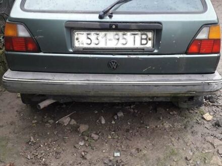 Зеленый Фольксваген Гольф, объемом двигателя 1.6 л и пробегом 427 тыс. км за 850 $, фото 1 на Automoto.ua