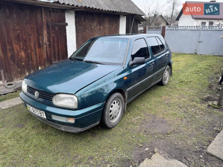 Зеленый Фольксваген Гольф, объемом двигателя 0 л и пробегом 199 тыс. км за 3800 $, фото 1 на Automoto.ua