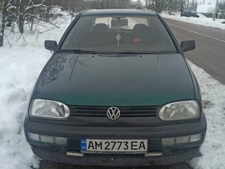 Фольксваген Гольф 1996 в Коростене на Automoto.ua Зеленый Фольксваген Гольф, объемом двигателя 1.4 л и пробегом 224 тыс. км за 4000 $, фото 1 на Automoto.ua