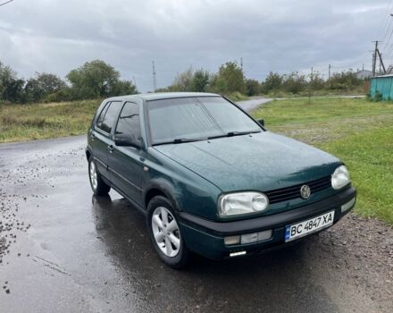 Зеленый Фольксваген Гольф, объемом двигателя 1.4 л и пробегом 176 тыс. км за 3230 $, фото 1 на Automoto.ua