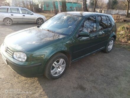 Фольксваген Гольф 1998 у Долине на Automoto.ua Зелений Фольксваген Гольф, об'ємом двигуна 1.6 л та пробігом 318 тис. км за 3200 $, фото 1 на Automoto.ua