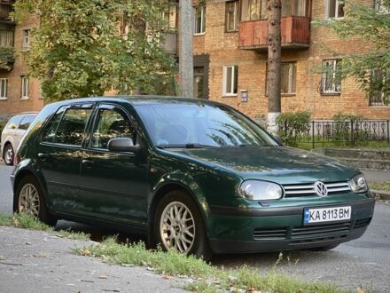 Зеленый Фольксваген Гольф, объемом двигателя 1.6 л и пробегом 178 тыс. км за 3700 $, фото 1 на Automoto.ua