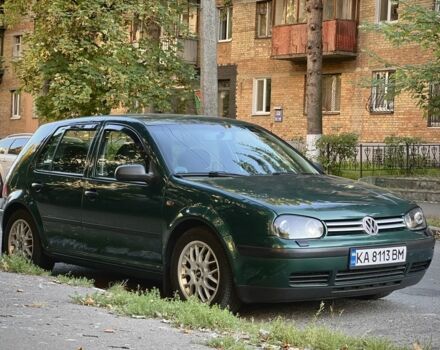 Зеленый Фольксваген Гольф, объемом двигателя 1.6 л и пробегом 178 тыс. км за 3700 $, фото 1 на Automoto.ua