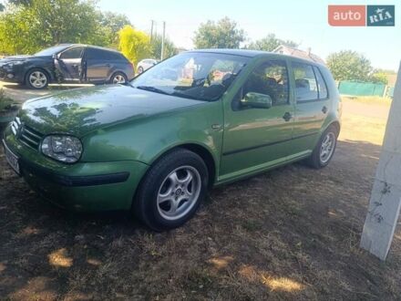 Фольксваген Гольф 1998 в Березовке на Automoto.ua Зеленый Фольксваген Гольф, объемом двигателя 1.6 л и пробегом 220 тыс. км за 4600 $, фото 1 на Automoto.ua