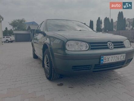 Фольксваген Гольф 1999 в Дунаевцах на Automoto.ua Зеленый Фольксваген Гольф, объемом двигателя 1.4 л и пробегом 390 тыс. км за 4200 $, фото 1 на Automoto.ua
