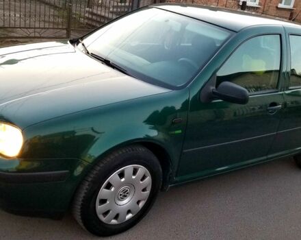 Зеленый Фольксваген Гольф, объемом двигателя 1.4 л и пробегом 152 тыс. км за 3400 $, фото 1 на Automoto.ua