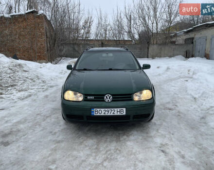 Зелений Фольксваген Гольф, об'ємом двигуна 1.9 л та пробігом 165 тис. км за 4599 $, фото 1 на Automoto.ua