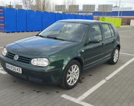 Зеленый Фольксваген Гольф, объемом двигателя 1.6 л и пробегом 200 тыс. км за 4500 $, фото 1 на Automoto.ua