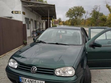 Фольксваген Гольф 2000 у Каменце-Подольском на Automoto.ua Зелений Фольксваген Гольф, об'ємом двигуна 1.6 л та пробігом 198 тис. км за 3000 $, фото 1 на Automoto.ua