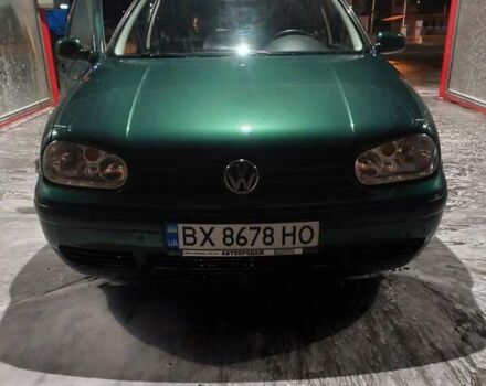 Зеленый Фольксваген Гольф, объемом двигателя 1.6 л и пробегом 285 тыс. км за 3300 $, фото 1 на Automoto.ua