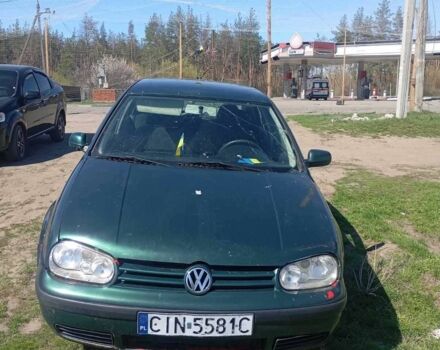 Зеленый Фольксваген Гольф, объемом двигателя 1.4 л и пробегом 1 тыс. км за 1400 $, фото 1 на Automoto.ua
