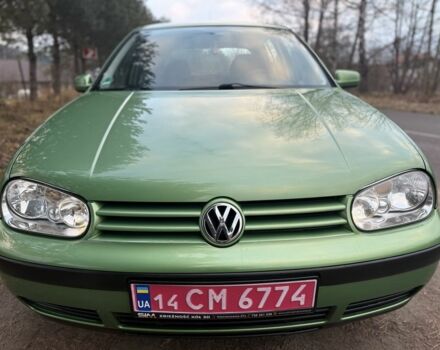 Зеленый Фольксваген Гольф, объемом двигателя 1.4 л и пробегом 160 тыс. км за 4500 $, фото 1 на Automoto.ua