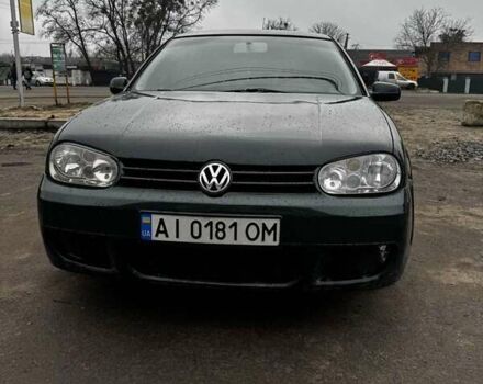 Зеленый Фольксваген Гольф, объемом двигателя 1.6 л и пробегом 180 тыс. км за 3600 $, фото 1 на Automoto.ua