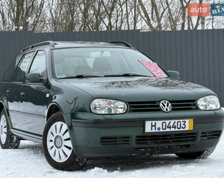 Зелений Фольксваген Гольф, об'ємом двигуна 1.6 л та пробігом 207 тис. км за 4444 $, фото 1 на Automoto.ua