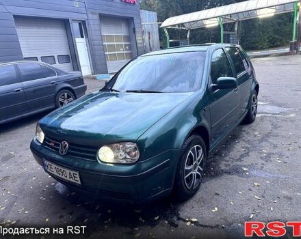 Зеленый Фольксваген Гольф, объемом двигателя 1.9 л и пробегом 313 тыс. км за 4500 $, фото 1 на Automoto.ua