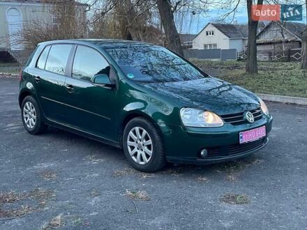 Зеленый Фольксваген Гольф, объемом двигателя 1.6 л и пробегом 167 тыс. км за 5800 $, фото 1 на Automoto.ua