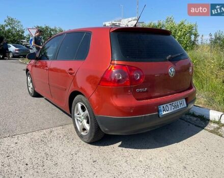 Оранжевый Фольксваген Гольф, объемом двигателя 1.39 л и пробегом 210 тыс. км за 5200 $, фото 4 на Automoto.ua