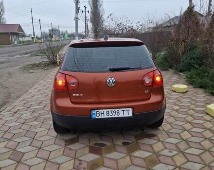 Оранжевый Фольксваген Гольф, объемом двигателя 1.6 л и пробегом 201 тыс. км за 6300 $, фото 9 на Automoto.ua
