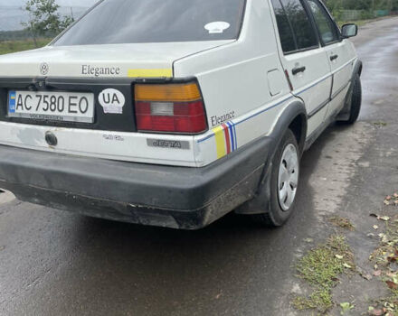 Фольксваген Джетта 1990 в Берестечко на Automoto.ua Белый Фольксваген Джетта, объемом двигателя 1.8 л и пробегом 350 тыс. км за 1550 $, фото 2 на Automoto.ua