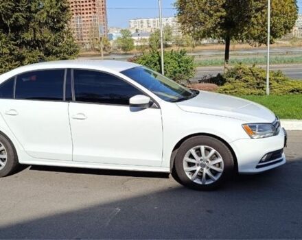 Белый Фольксваген Джетта, объемом двигателя 1.8 л и пробегом 200 тыс. км за 9500 $, фото 1 на Automoto.ua