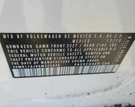 Білий Фольксваген Джетта, об'ємом двигуна 0 л та пробігом 68 тис. км за 2000 $, фото 11 на Automoto.ua