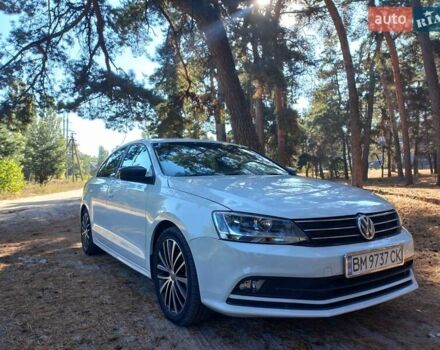 Белый Фольксваген Джетта, объемом двигателя 1.8 л и пробегом 150 тыс. км за 11600 $, фото 1 на Automoto.ua