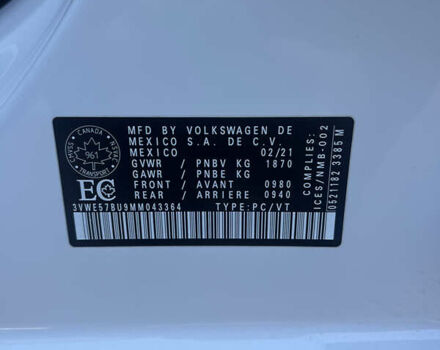 Фольксваген Джетта 2021 в Сумах на Automoto.ua Белый Фольксваген Джетта, объемом двигателя 1.4 л и пробегом 124 тыс. км за 16750 $, фото 18 на Automoto.ua