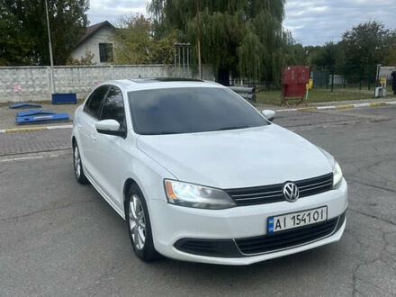 Фольксваген Джетта 2014 в Василькове на Automoto.ua Белый Фольксваген Джетта, объемом двигателя 1.8 л и пробегом 198 тыс. км за 10500 $, фото 1 на Automoto.ua