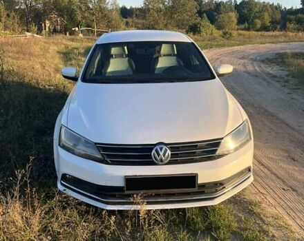 Белый Фольксваген Джетта, объемом двигателя 1.8 л и пробегом 166 тыс. км за 9350 $, фото 1 на Automoto.ua