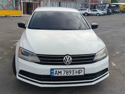 Белый Фольксваген Джетта, объемом двигателя 1.8 л и пробегом 164 тыс. км за 9350 $, фото 1 на Automoto.ua