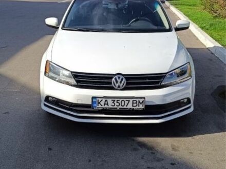 Белый Фольксваген Джетта, объемом двигателя 1.8 л и пробегом 200 тыс. км за 9500 $, фото 1 на Automoto.ua
